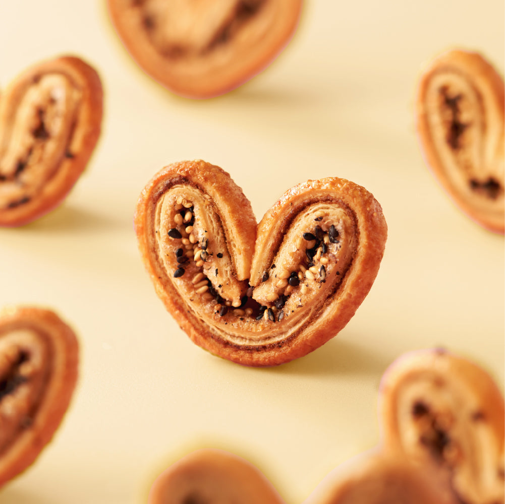 兩全其美蝴蝶酥禮盒(經典+黑白芝麻)(18件)