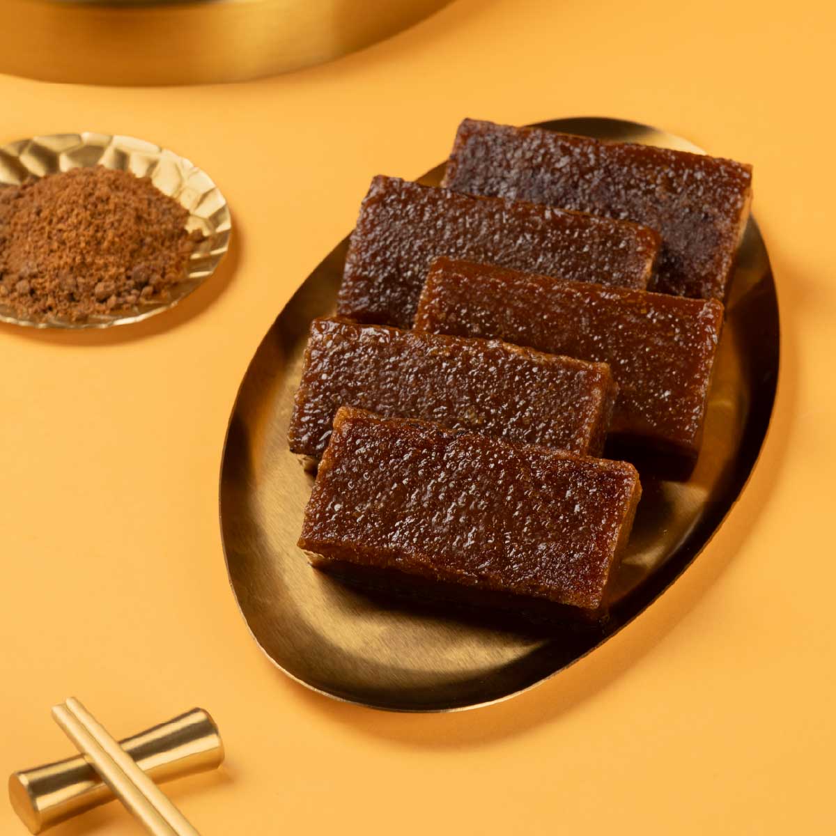 七星糕照黑糖椰汁年糕