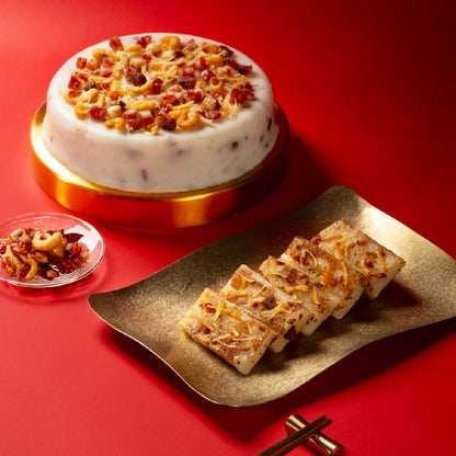 五穀豐收瑤柱蘿蔔糕